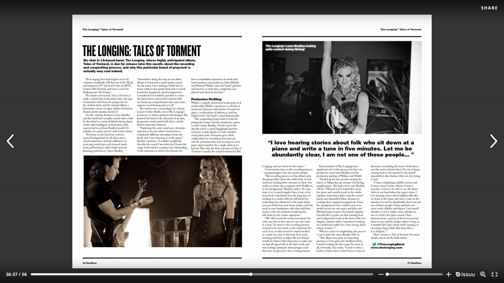 Headliner magazine review